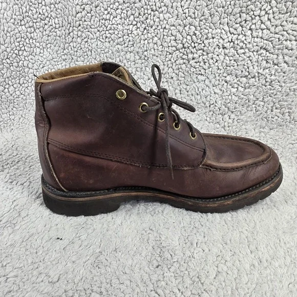 Filson Uplander Chukka Boots Brown Leather Men's 9 EE‎ Moc Toe 904 - Picture 10 of 16